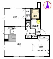 フォレスタM プリモの間取り画像