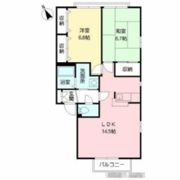 エクセレント田原 A棟の間取り画像