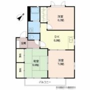 エティンセラー21 B棟の間取り画像
