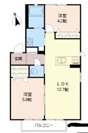 シャルマンM・Yの間取り画像