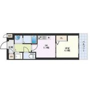 ベラジオワールドアイ京都円町の間取り画像
