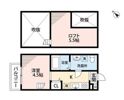 CREST COURT鷹取(クレストコートタカの間取り画像