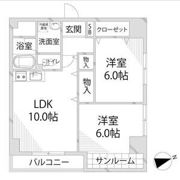 青山NKマンションの間取り画像