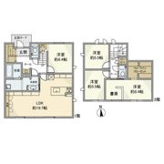 石浜吹付戸建の間取り画像