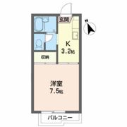 アップルコート1の間取り画像