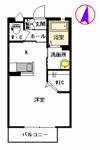 シャーメゾンベシーノ佐大 A棟の間取り画像