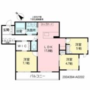 グランメゾン新屋敷一丁目の間取り画像
