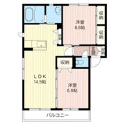 シャンテマーレ Aの間取り画像