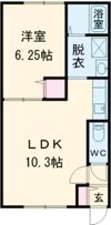 ダイヤハイツ2-16の間取り画像