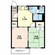 フレグランス外河原の間取り画像