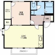 フレグランスK Cの間取り画像