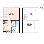 ベルメール中央林間の間取り画像