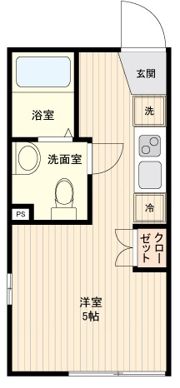 LiveFlat中野鷺宮の間取り画像