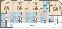 カインドネス小田急相模原Northの間取り画像