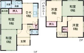 加古川市加古川町南備後の間取り画像