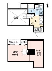 NS坪井(エヌエスツボイ)の間取り画像
