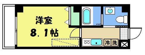 フラッティ大徳寺南の間取り画像