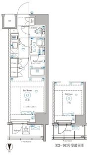 DIPS野方RESIDENCEの間取り画像