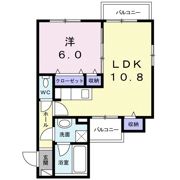 ウエスト タートルの間取り画像