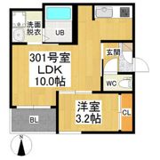 REGALEST庄内通の間取り画像