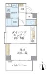 リエール若松町の間取り画像