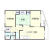 第1梶原ハイツの間取り画像