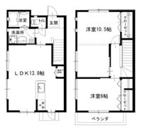 ルネス吉岡44号地の間取り画像