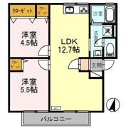 ブランミュールの間取り画像