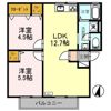 ブランミュールの間取り画像