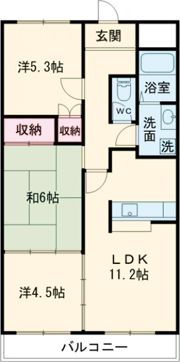 CASAいけざわの間取り画像