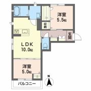 シャーメゾン・フラットの間取り画像
