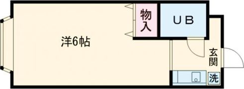 ジョイフル草津の間取り画像