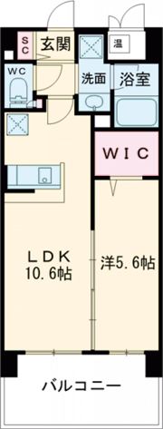 セリーゼ ウエストの間取り画像