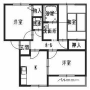 ウォームフロント岡田の間取り画像
