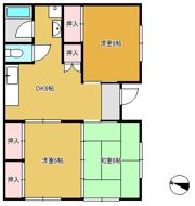 大園ハイツの間取り画像