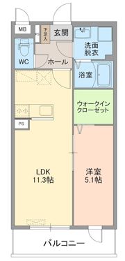 レジデンスノーブルの間取り画像