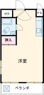 葵マンションの間取り画像