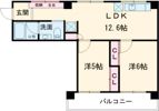 ヒルヴィスタ三滝の間取り画像