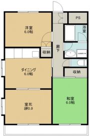 ハイネスけやきの間取り画像