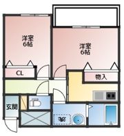 ステイツマンション泉町の間取り画像
