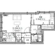 ALPHA平岸の間取り画像