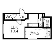 ALPHA平岸の間取り画像