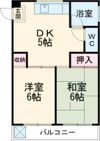 一歩堂マンションの間取り画像