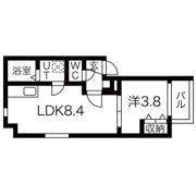 La Vita二日市駅前Ⅳの間取り画像