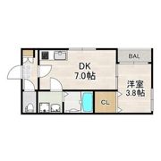 フーハイツの間取り画像