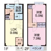 ルミエールセブンBの間取り画像