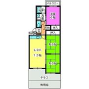 ハイム竹下の間取り画像