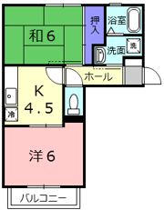 シャルム祐の間取り画像
