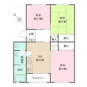カミユ八王子B棟の間取り画像
