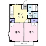 ネオクレド－ルの間取り画像